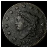1827 Large Cent LIGHTLY CIRCULATED