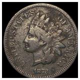 1873 Doubled Liberty Indian Head Cent HIGH  GRADE