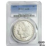 1879 Morgan Silver Dollar PCGS AU58
