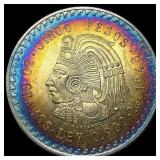 1948 Mexico Silver 5 Pesos SUPERB GEM BU