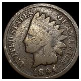 1894/94 Indian Head Cent NICELY CIRCULATED