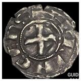 Crusader States, Achaea, Greece, 1245-1278 Silver