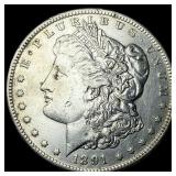 1891-CC Silver Morgan Dollar CLOSELY UNCIRCULATED