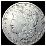 1893-O Silver Morgan Dollar LIGHTLY CIRCULATED