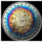 1901-S Toned Silver Morgan Dollar UNCIRCULATED