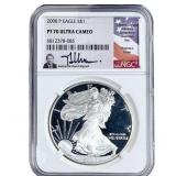 2000 Silver Eagle NGC PF70 Ultra Cameo