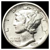 1923-S Silver Mercury Dime CLOSELY UNCIRCULATED