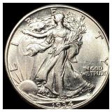 1934-S Silver Walking Liberty Half Dollar UNCIRCUL