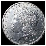 1888-S Silver Morgan Dollar CHOICE AU