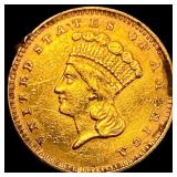 1883 Gold $1 Indian Head HIGH GRADE