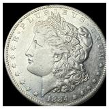 1884-S Silver Morgan Dollar CLOSELY  UNCIRCULATED
