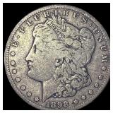 1898-S Morgan Silver Dollar LIGHTLY  CIRCULATED