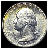 1932-D Silver Washington Quarter UNCIRCULATED