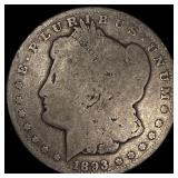 1893-O Silver Morgan Dollar NICELY CIRCULATED
