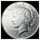 1926-S Silver Peace Dollar NEARLY UNCIRCULATED