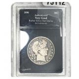1896 Barber Half Dollar  VG