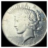 1928 Peace Silver Dollar ABOUT UNCIRCULATED
