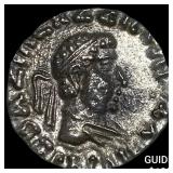 Bactrian Kingdom Hermaeus Posthumous 70-50 BC Sil
