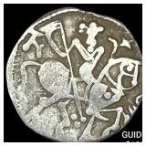 India Rajput 700-1000  Silver Jital NEARLY UNCIRC