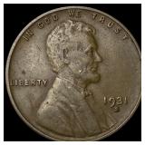 1931-S Lincoln Wheat Cent NEARLY UNCIRCULATED