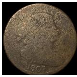 1807 Draped Bust Large Cent NICELY CIRCULATED