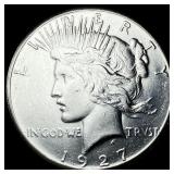 1927-S Silver Peace Dollar UNCIRCULATED