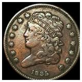 1835 Classic Head Half Cent LIGHTLY  CIRCULATED