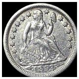 1853-O Arrows Silver Seated Liberty Dime  CLOSELY