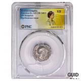 Roman Empire Faustina Sr. 138-141 AD Silver Denar