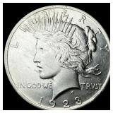 1923 Silver Peace Dollar LIGHTLY CIRCULATED