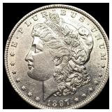 1897 Silver Morgan Dollar CLOSELY UNCIRCULATED