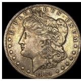 1884-CC Silver Morgan Dollar NEARLY UNCIRCULATED