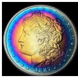 1887-S Silver Morgan Dollar CLOSELY UNCIRCULATED