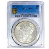 1878-S Morgan Silver Dollar PCGS MS64