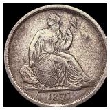 1837 Seated Liberty Dime NEARLY UNCIRCULATED