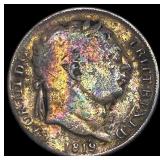 1819 Great Britain Silver 6 Pence LIGHTLY CIRCULAT