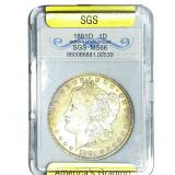1881-O Morgan Silver Dollar SGS MS66