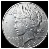 1934 Peace Silver Dollar CLOSELY UNCIRCULATED