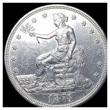 1873 Silver Trade Dollar CLOSELY UNCIRCULATED