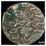 India Rajput 700-1000  Silver Jital NEARLY UNCIRC