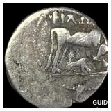 Illyria 260-167/98 BC Silver Drachm NEARLY UNCIRC