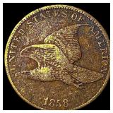 1858 Copper-Nickel Flying Eagle Cent HIGH  GRADE