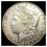 1898-S Silver Morgan Dollar CLOSELY UNCIRCULATED