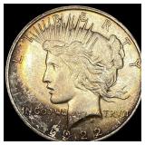 1922 Silver Peace Dollar CHOICE AU