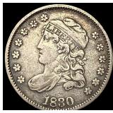 1830 Capped Bust Half Dime ABOUT UNCIRCULATED