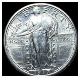 1917 Standing Liberty Quarter CHOICE AU
