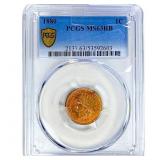 1880 Indian Head Cent PCGS MS63 RB