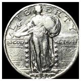 1930 Standing Liberty Silver Quarter NEARLY  UNCI