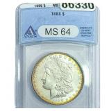 1888 Morgan Silver Dollar ANACS MS64