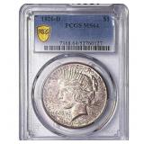 1926-D Silver Peace Dollar PCGS MS64